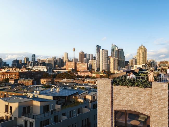 Artist's impression of apt.Residential's planned build-to-rent project at Smail Street, Ultimo