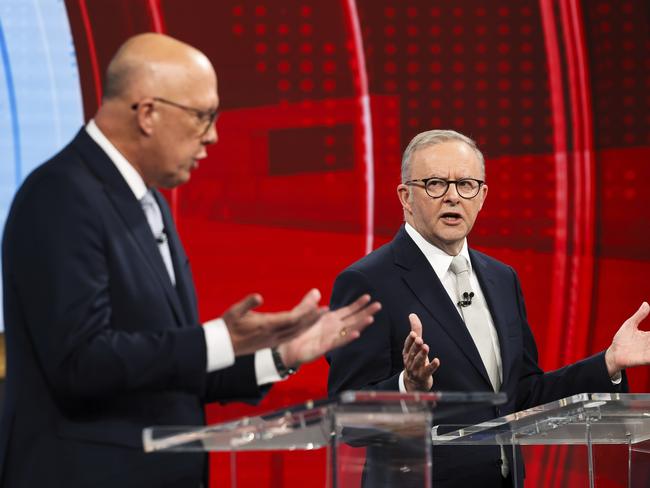 Talking about political topics, like the federal election, at work can help people process them – or lead to turmoil. Picture: Alex Ellinghausen via NewsWire
