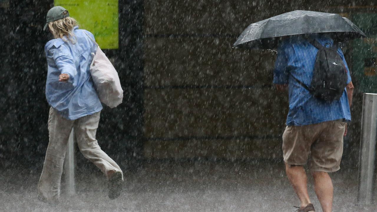 Severe thunderstorms are rolling across the east coast bringing heavy ...