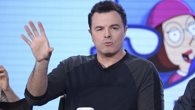 Seth MacFarlane’s Family Guy is known for jokes that seemingly predict the future. Picture: AP