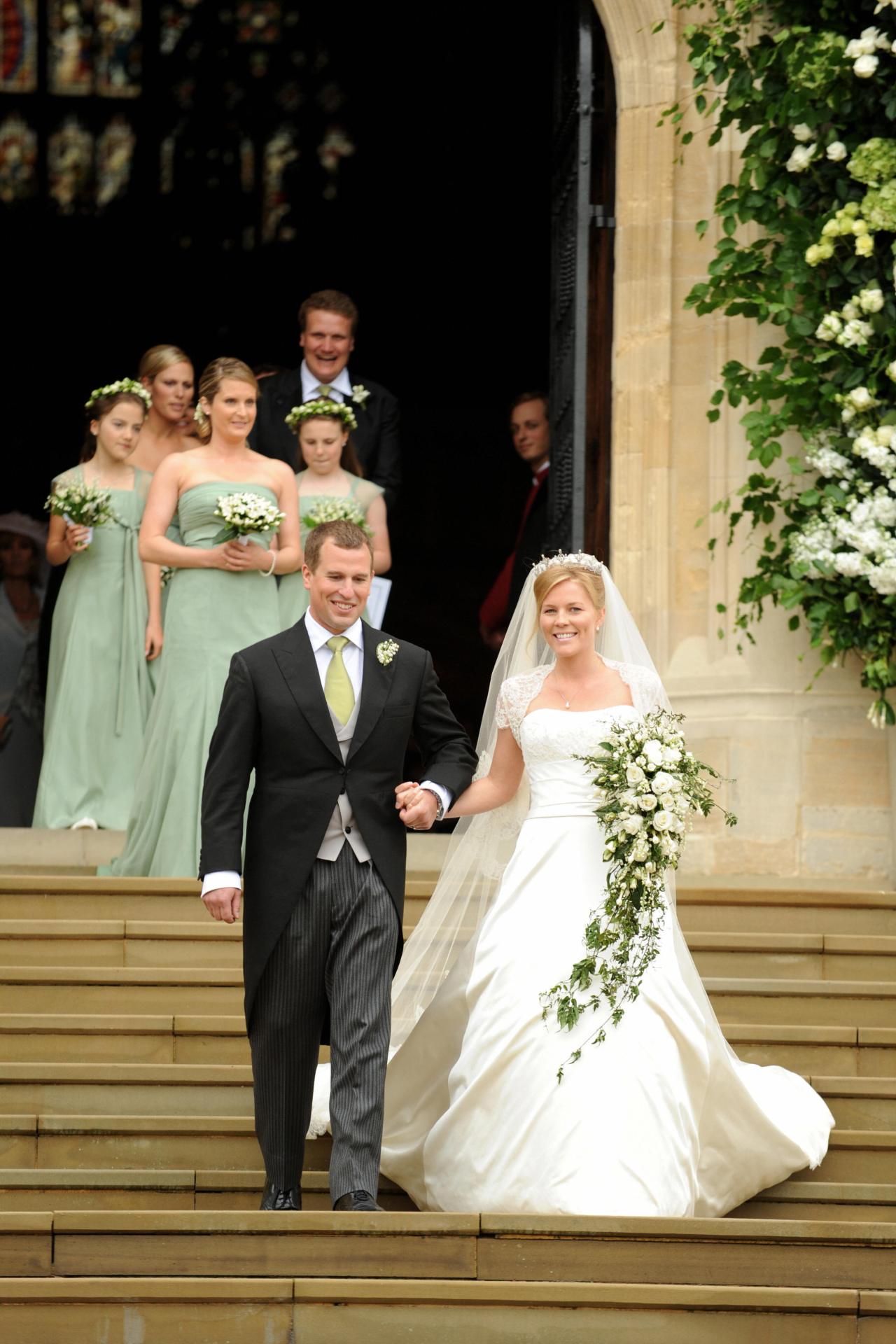 Inside Peter Phillips and Autumn Kelly s 2008 wedding Vogue