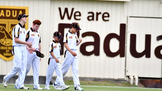 AIC First XI cricket between Padua College and St Patrick's College Saturday February 4, 2023. Picture, John Gass