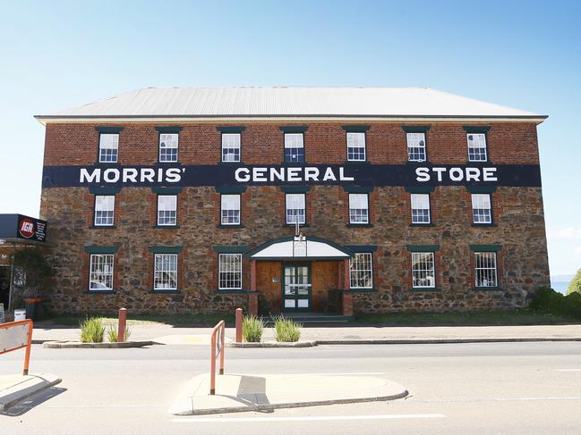 The Morris General Store in Swansea, Tasmania is 150 years old.  Jim Morris and his son Paul operate the store (now an IGA and general store) and are pictured there.PICTURE: MATT THOMPSON