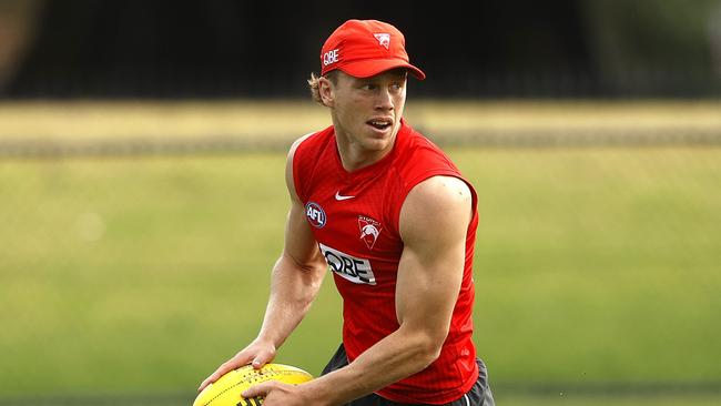 Callum Mills is John Longmire’s Mr Fixit. Picture: Phil Hillyard