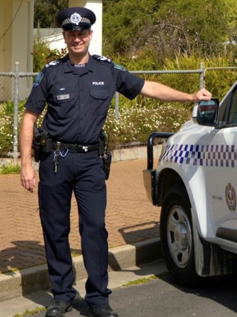 Brevet Sergeant Jason Doig, from Lucindale, was shot and killed last Thursday night. Picture: SA Police