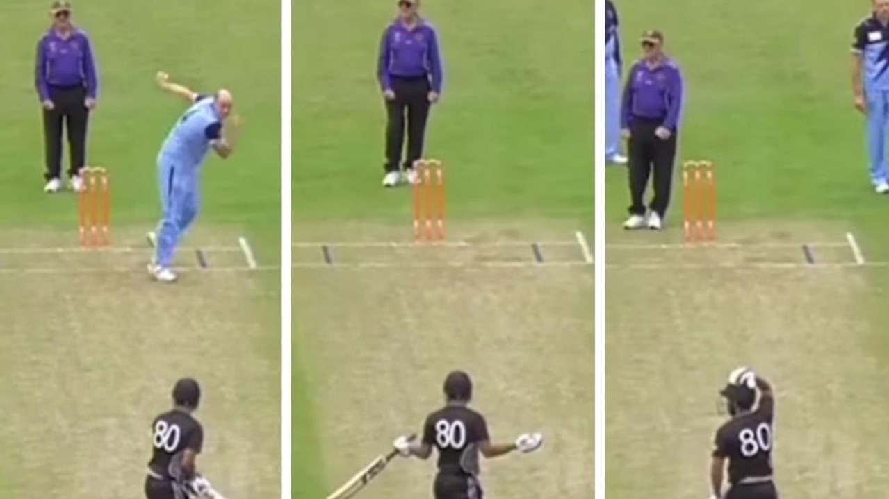 Bizarre cricket footage sparks heated debate.