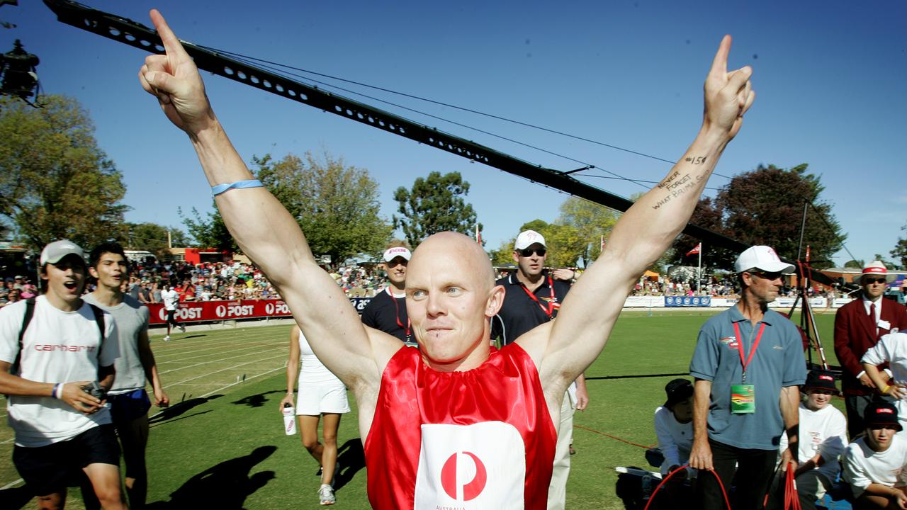 2007 Stawell Gift winner Nathan Allen.