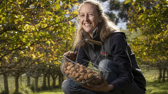 Coaldale Walnuts owner Sophie Milic at Richmond. Picture: Chris Kidd