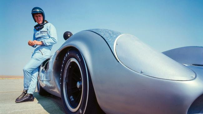 Classic cars owned by celebrities, such as Steve McQueen’s racing Lola, fetch top dollar on the booming heritage car market.