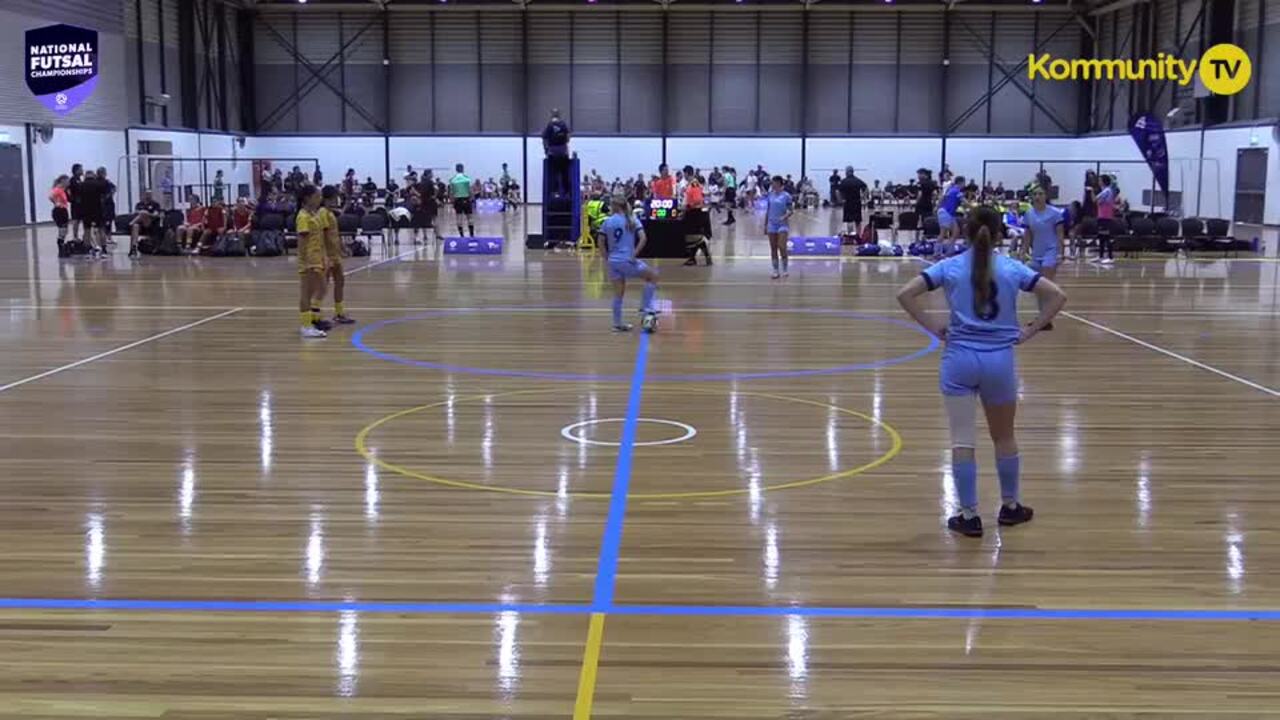 Replay: Football NSW Thunder v Capital Football (U13 Girls QF) - 2025 National Futsal Championships Day 4