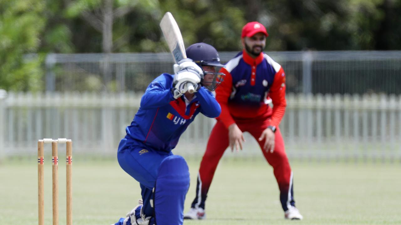 Cricket Far North – Round 7. Mulgrave v Barron River at Walker Road Sports Precinct, Edmonton. Barron River's Dan Freebody. Picture: Stewart McLean