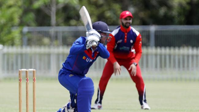 Cricket Far North – Round 7. Mulgrave v Barron River at Walker Road Sports Precinct, Edmonton. Barron River's Dan Freebody. Picture: Stewart McLean