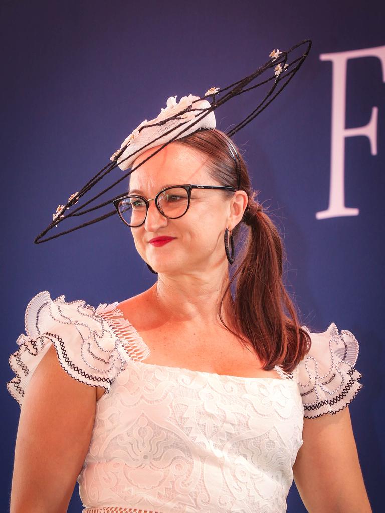 Sonia Klingberg at the 2021 Darwin Cup Carnival Derby Day. Picture: Glenn Campbell