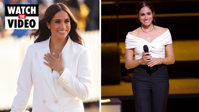 Meghan Markle Wore a Thing: Custom Louis Vuitton by Nicolas Ghesquière  Edition - Fashionista