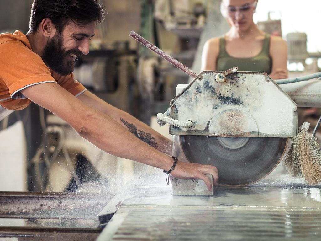 Engineered stone has been banned over its health risks. Picture: iStock