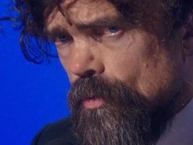 Peter Dinklage swears during Emmys