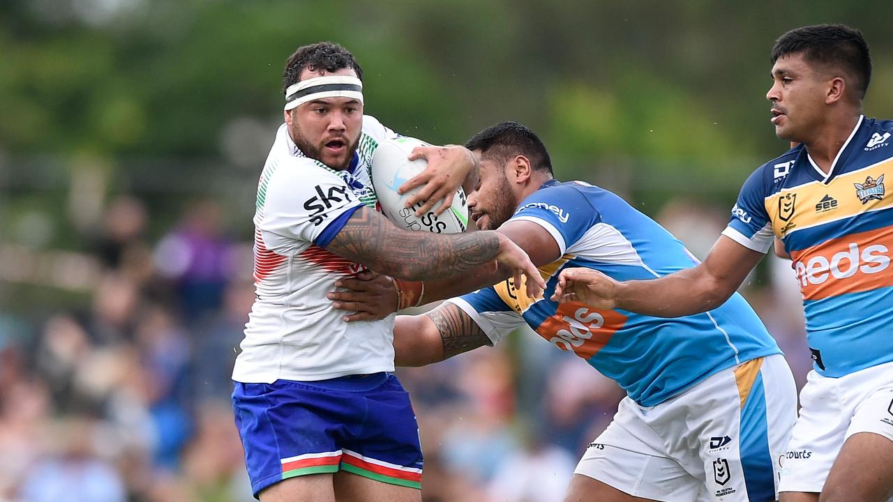 Jazz Tevaga could start the season for the Warriors after Wayde Egan left the field injured.