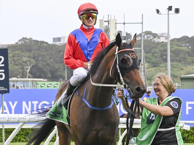 So Newchee Thinks wins TAB HANDICAP at Royal Randwick on January 22, 2025. Picture: Bradley Photos