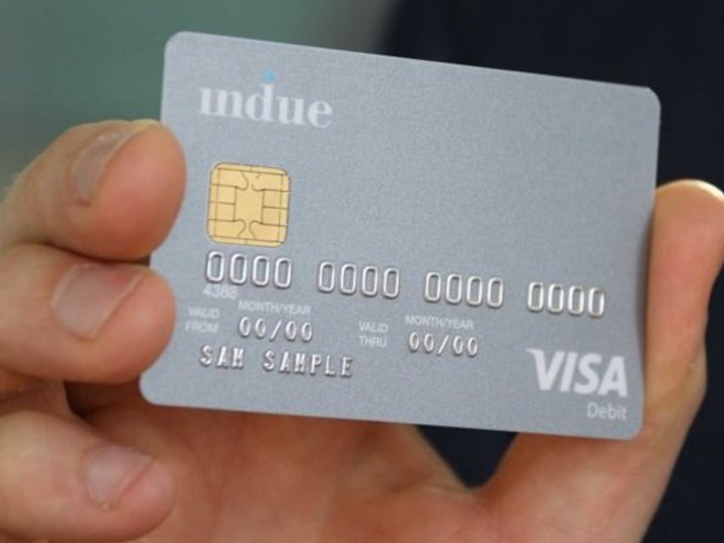 An example of the previous cashless debit card