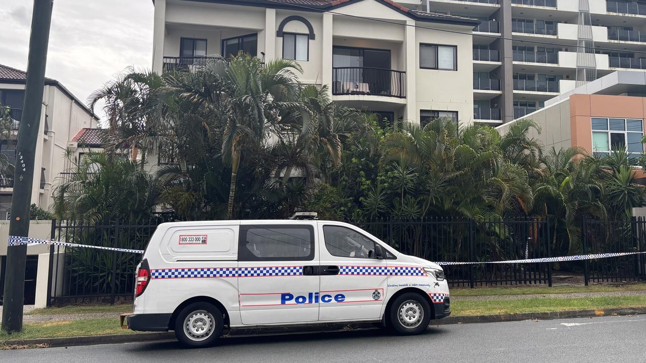 Police set up a crime scene at the location of the devastating fire. Photo: Jacklyn O’Brien.