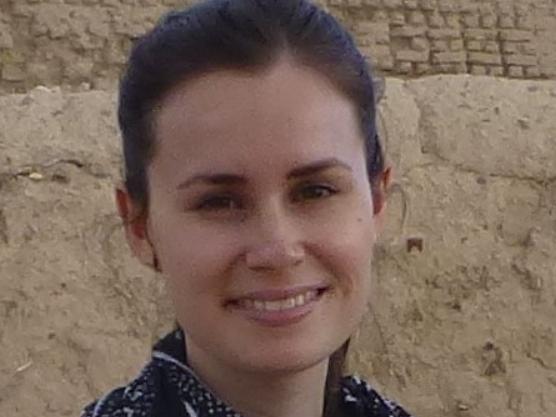 Kylie Moore-Gilbert who is currently detained in Iran.