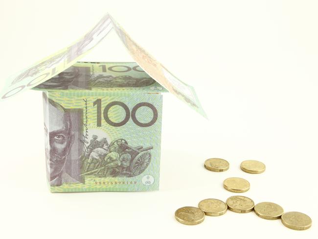 Concept for being unhappy with Australian property, money, generic