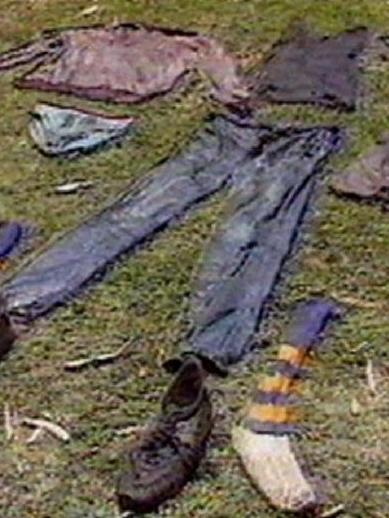 Clothes worn by Peter Letcher, whose body was found in Jenolan State Forest.