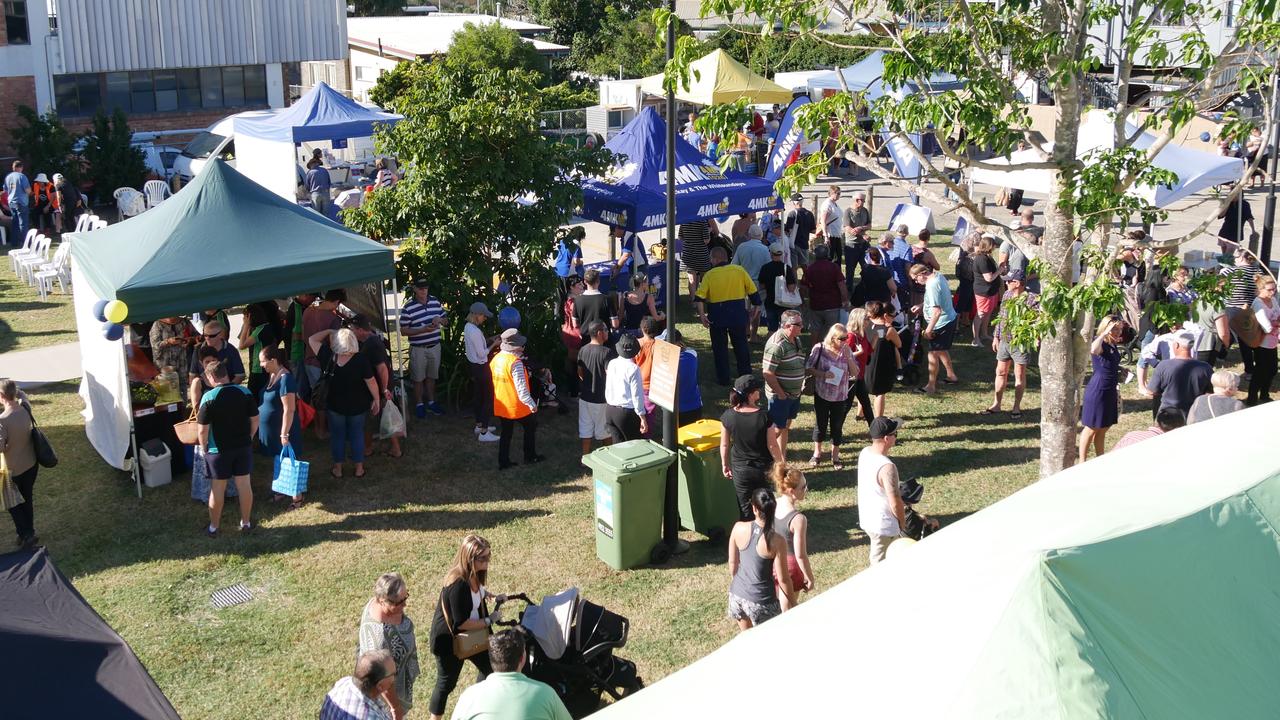 The Greater Whitsunday Farmers Market, which started in Wood Street Park, later moved to the Blue Water Quay.