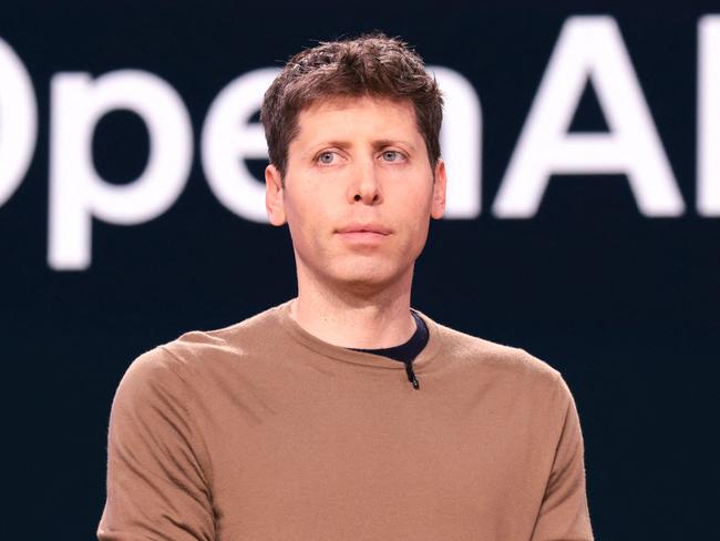 Sexual abuse claims levelled at OpenAI co-founder and chief executive Sam Altman are ‘utterly untrue’. Picture: Jason Redmond/AFP