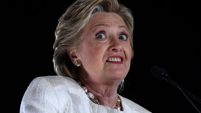 Hillary Clinton would be “more of the same”. Picture: Jewel Samad/AFP