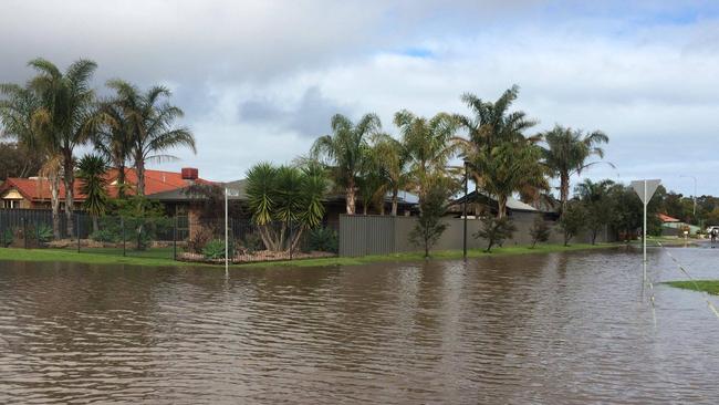 Old Noarlunga home after the one-in-50-year storm in 2016. Picture: Supplied