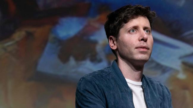 Sam Altman, the chief executive of OpenAI – the company behind ChatGPT. Picture: AFP