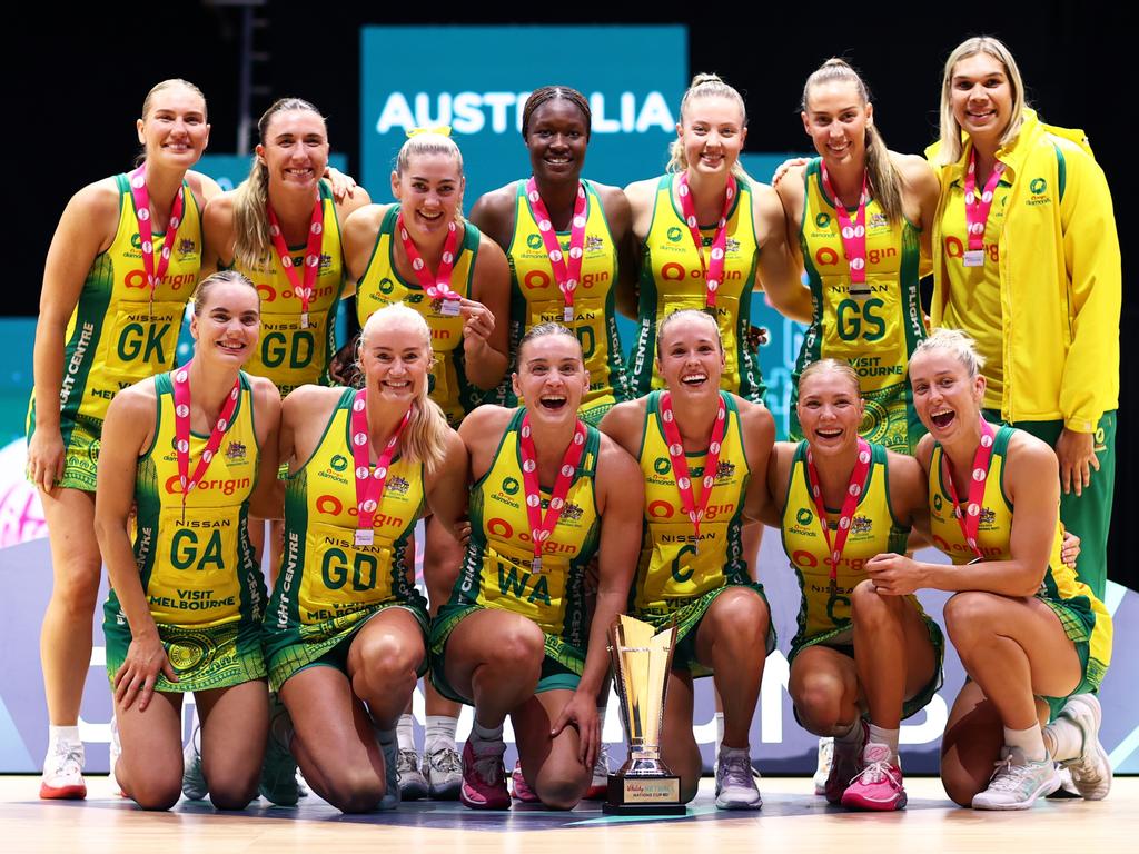 Uplifting: England netball wins £30,000 bra deal