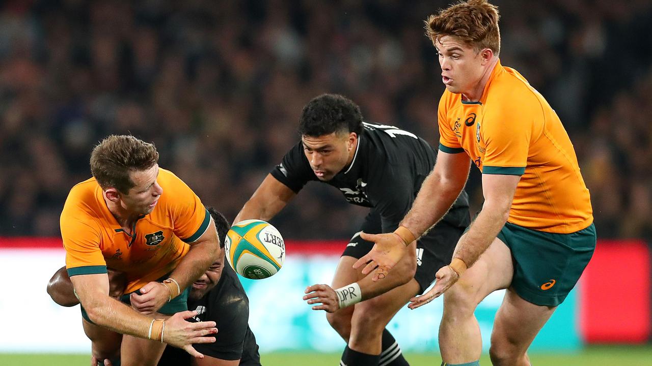 Bernard Foley and Andrew Kellaway both starred for the Wallabies. Photo: Getty Images