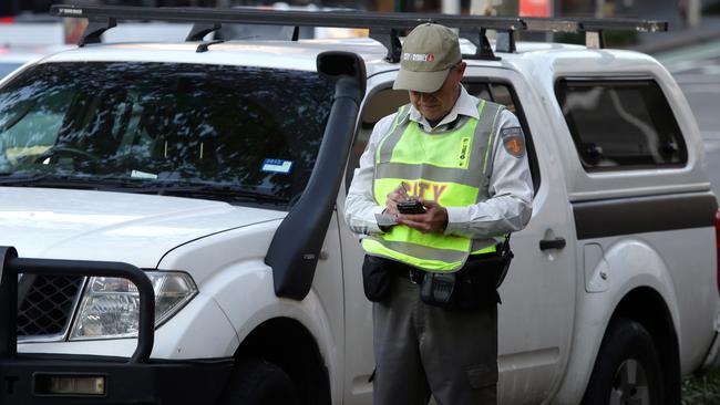 Parking Inspectors have dolled out more than $80 million in fines across five councils.  Picture: Jonathan Ng