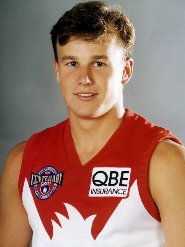 Nicks’s official Sydney photo in 1996.