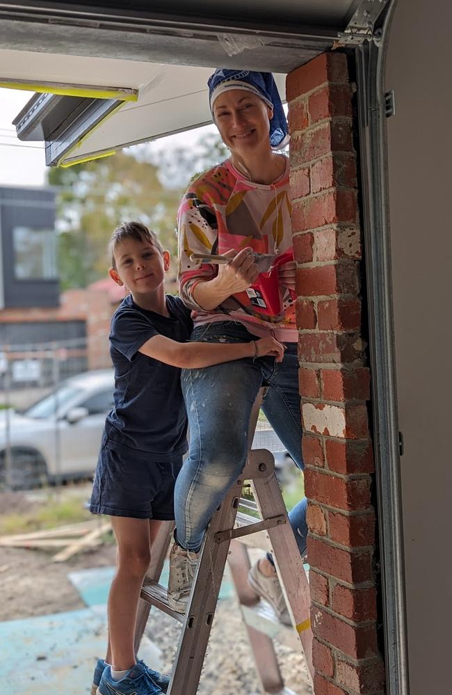 Chatham Homes started construction on the family home in Pascoe Vale South nearly three years ago. Picture: Supplied