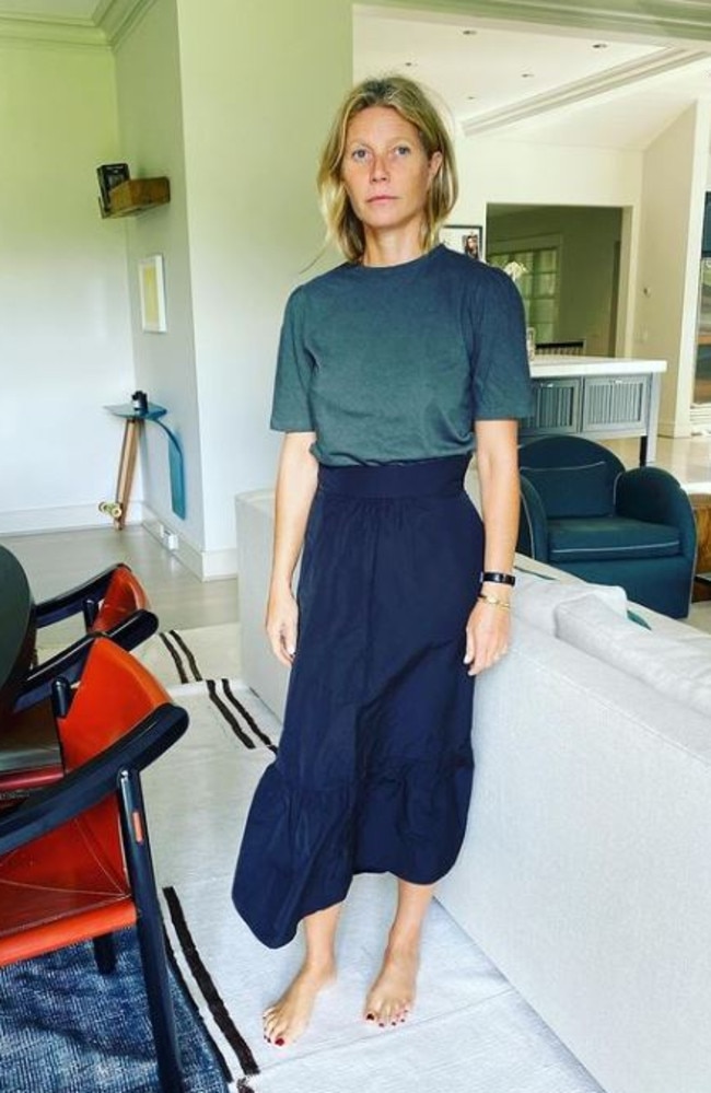 The actress has been seeing a medicine practitioner for ‘healing’. Picture: Instagram/Gwynethpaltrow