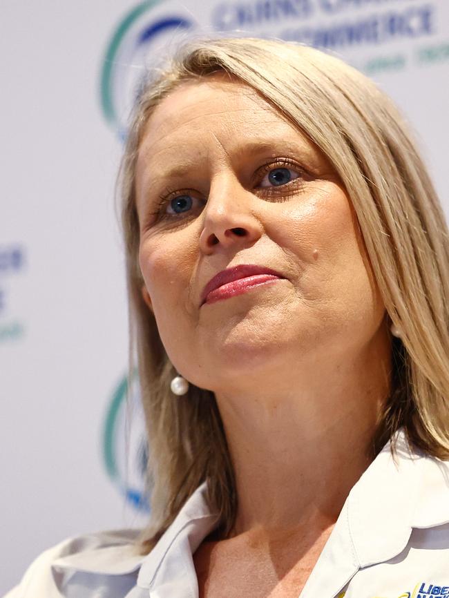 Barron River MP Bree James said health staff deserve far more support and consideration. Picture: Brendan Radke