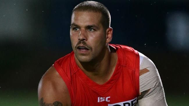 Lance Franklin battled ongoing mental health issues. Picture: Wayne Ludbey