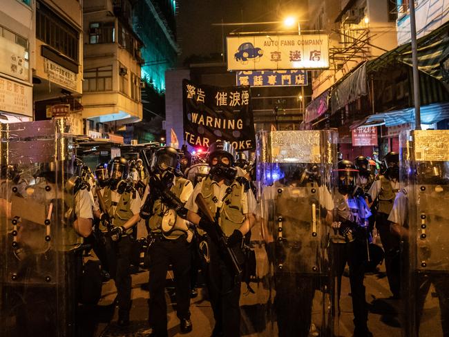 The Hong Kong crisis is now in its 10th week. Picture: Getty Images