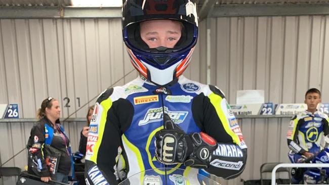 READY: Henry Snell qualified third at Phillip Islands World SuperBike event, just 0.244 seconds off the winner.