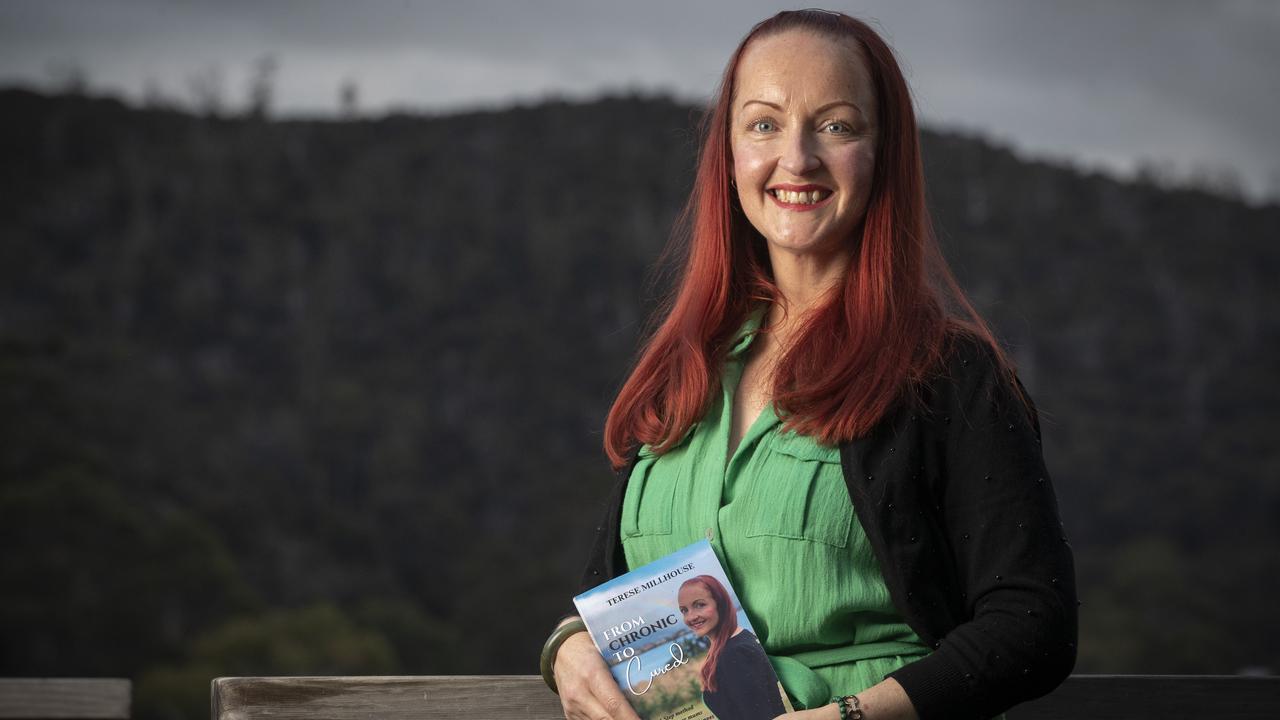 Terese Millhouse has been named a finalist in the AusMumpreneur Awards, with her book titled From Chronic to Cured. Picture: Chris Kidd