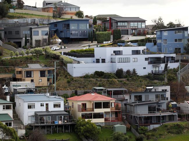 Generic scenes of West Hobart.