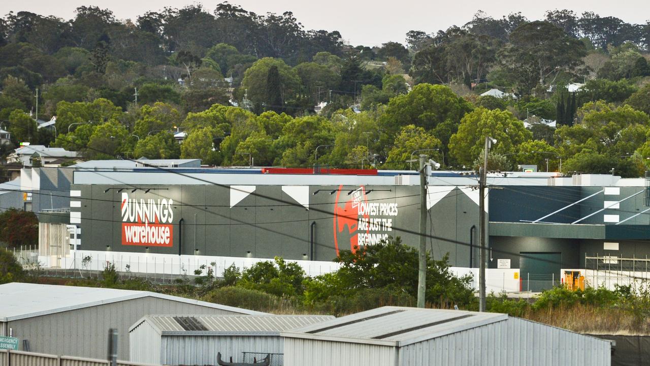 The new Bunnings store in Ruthven Street.