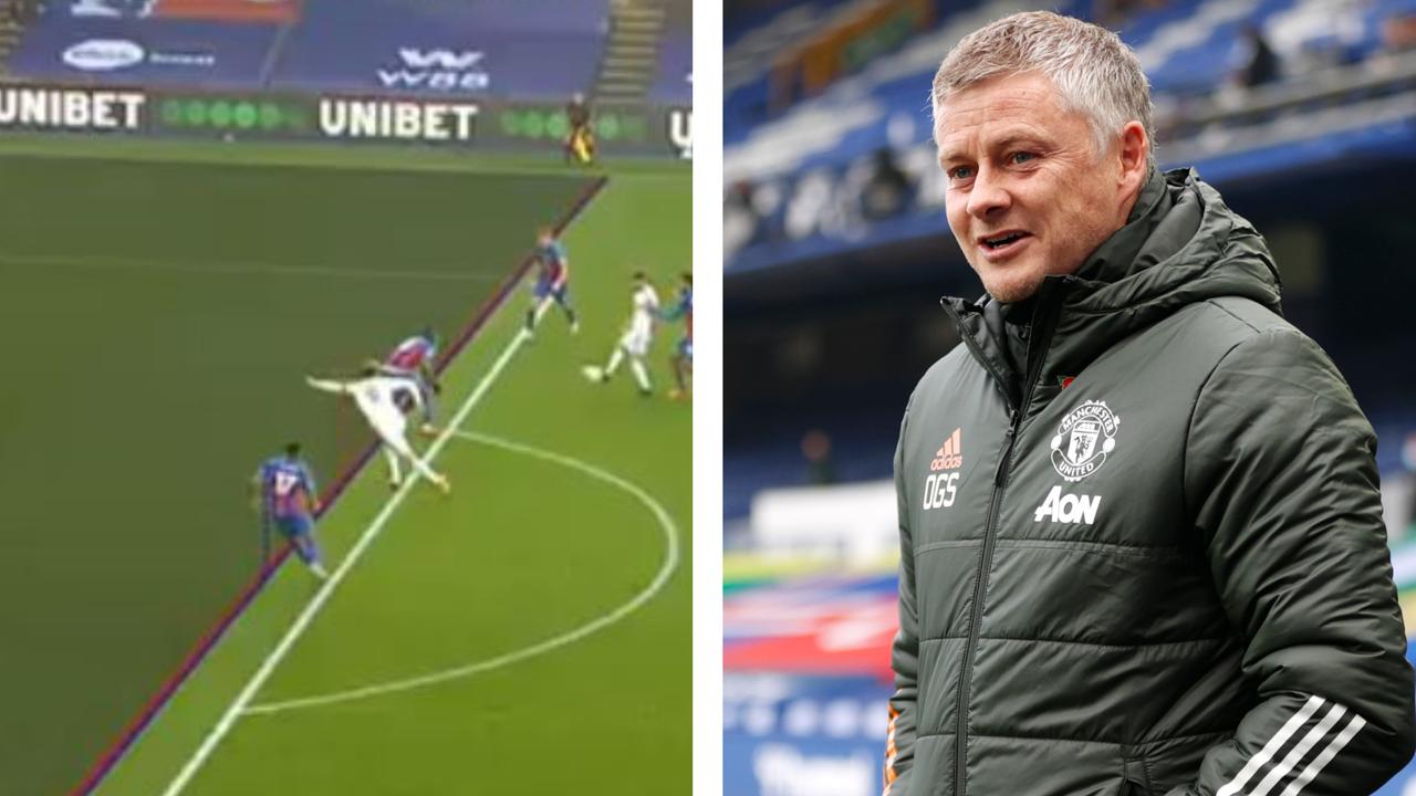 Ole Gunnar Solskjaer's Manchester United secured a key win, while Leeds were thumped by Crystal Palace.