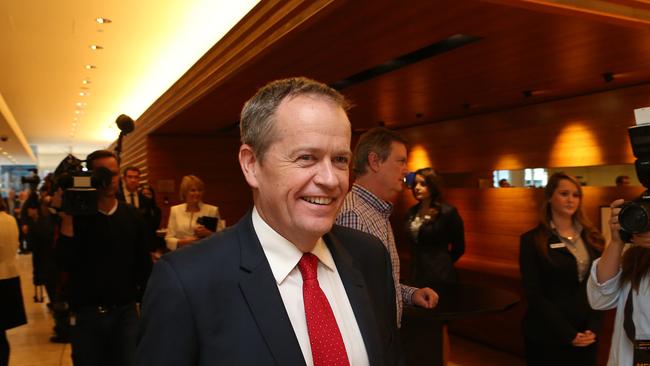 Opposition Leader Bill Shorten at the National Reform Summit in Sydney. Picture: John Feder