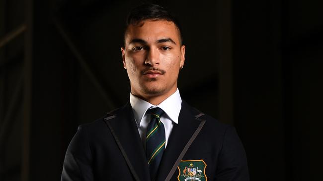 Jordan Petaia is one of seven Wallabies in the World Cup squad with Samoan heritage. Picture: AAP