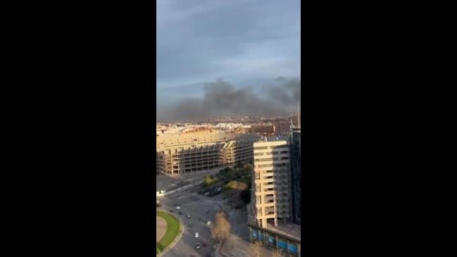 Fire Rips Through High-Rise In Spain | News.com.au — Australia’s ...