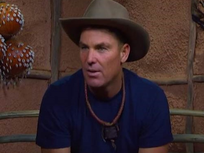 ‘Very single’ ... Shane Warne opens up on I'm A Celebrity . Get Me Out Of Here: Picture: Network Ten